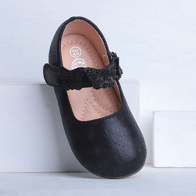 Fancy Casual Pumps For Girls - Black