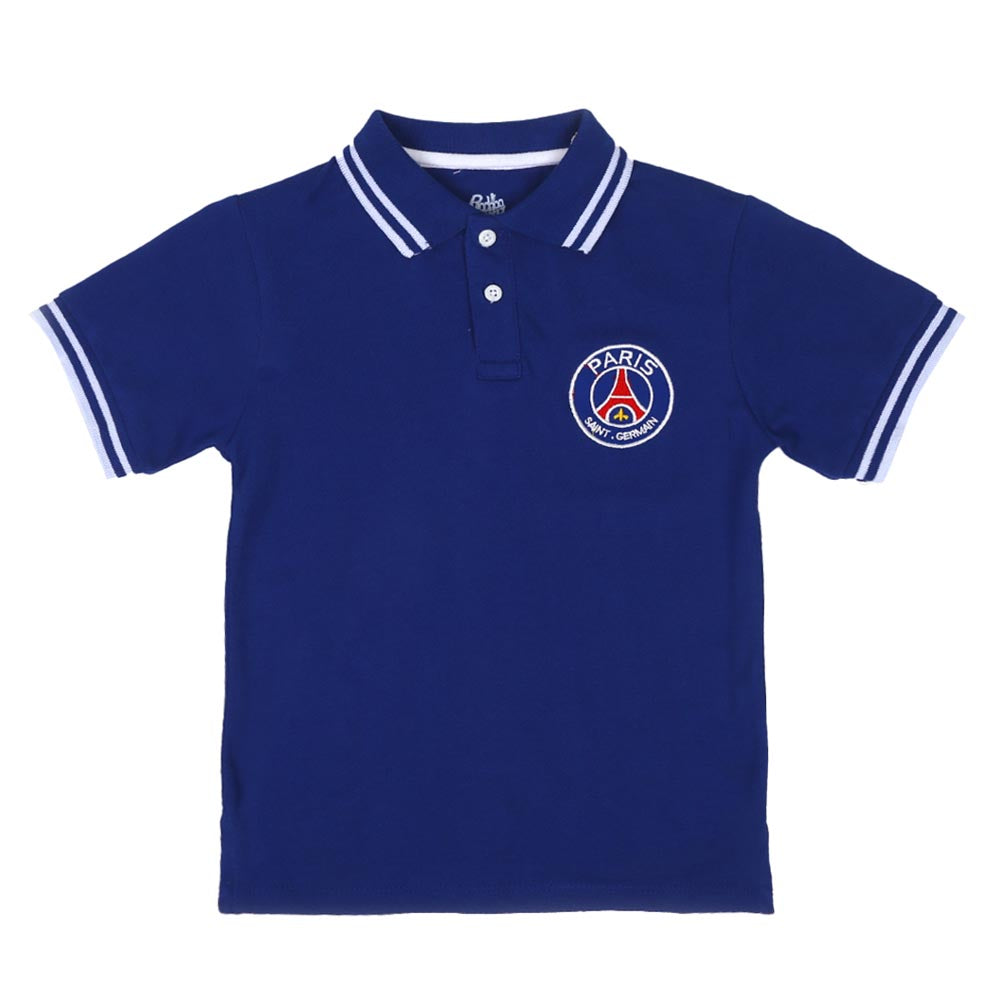 Boys Polo T-Shirt - S Blue