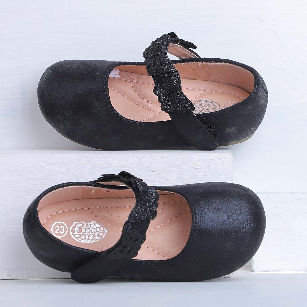 Fancy Casual Pumps For Girls - Black