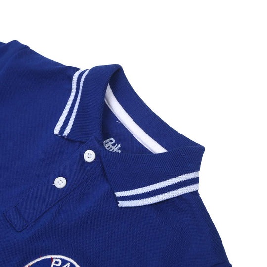 Boys Polo T-Shirt - S Blue