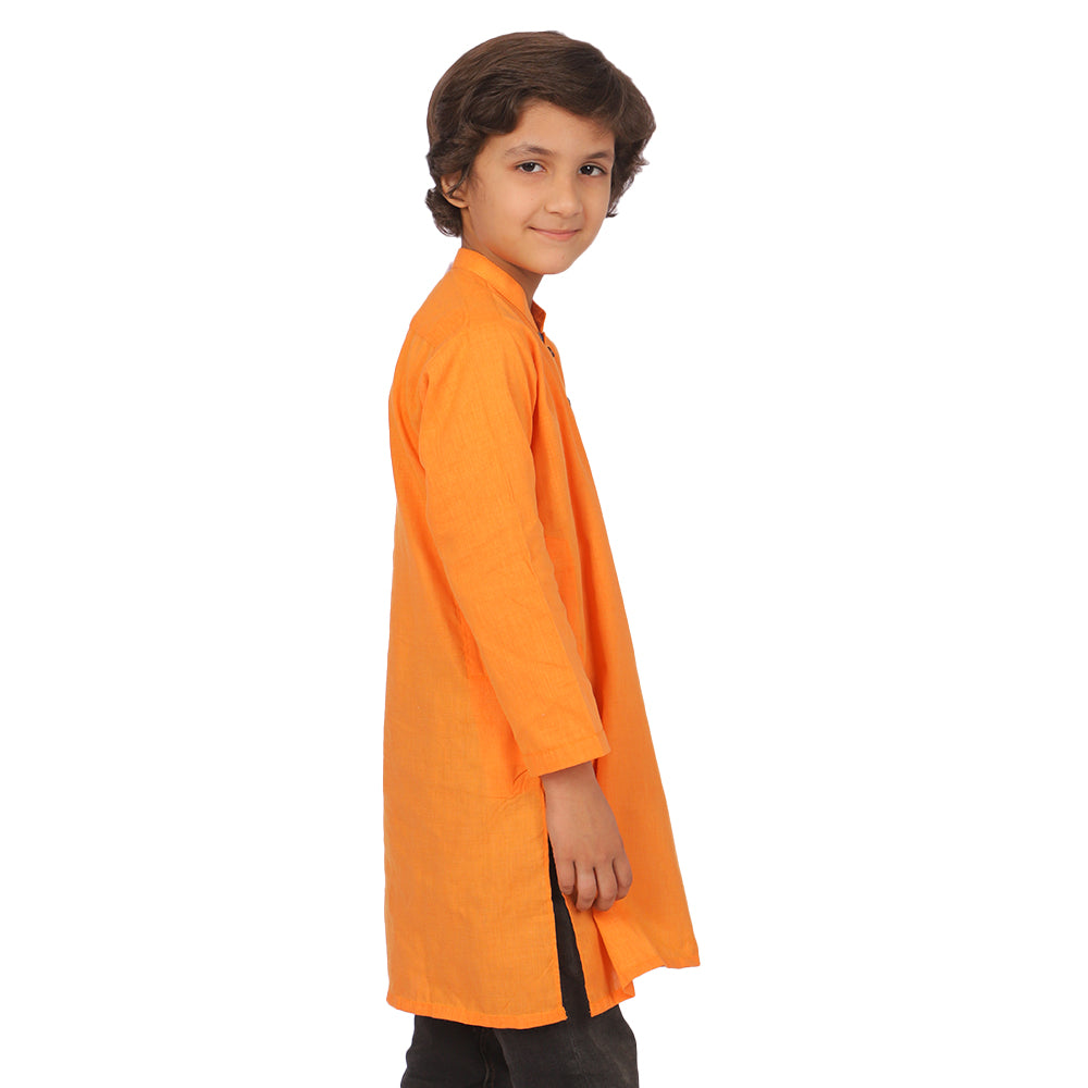 Boys Kurta - Orange