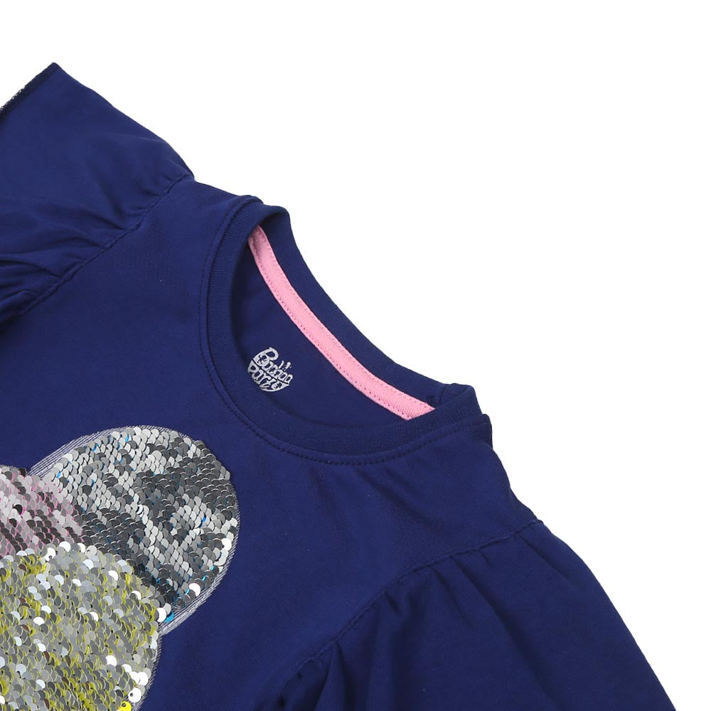 Girls T-Shirt Day Dream - Navy