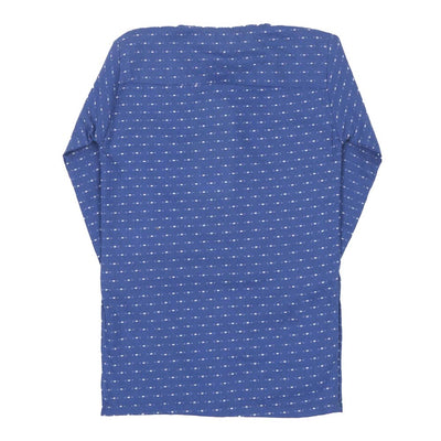 Infant Boys Kurta White Dots - Blue