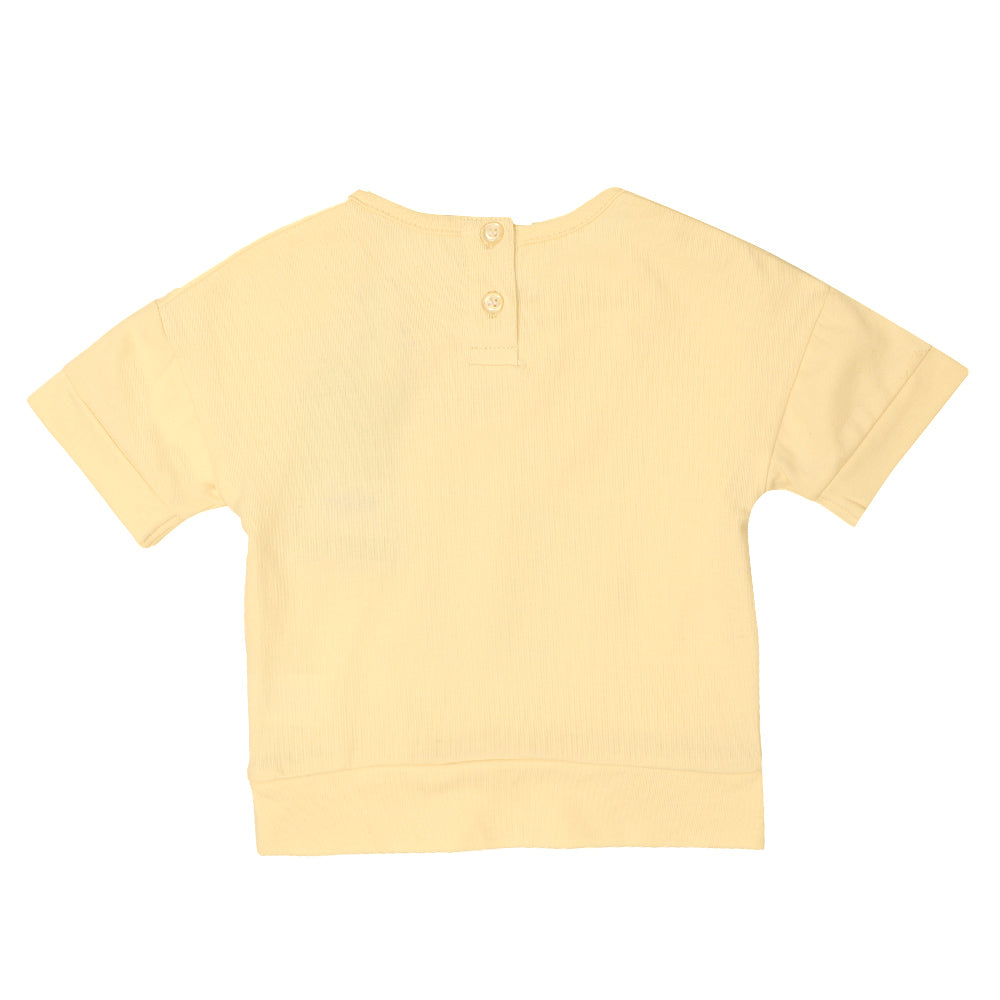 Infant Girls T-Shirt So Sweet - Cream