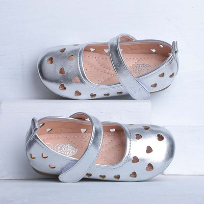 Pumps For Girls - Silver