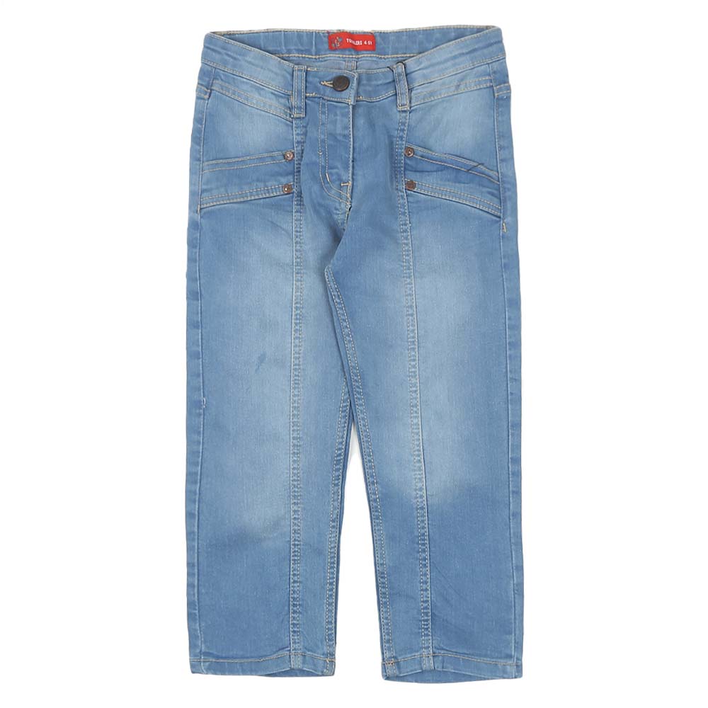Girls Pant Denim - Light Blue