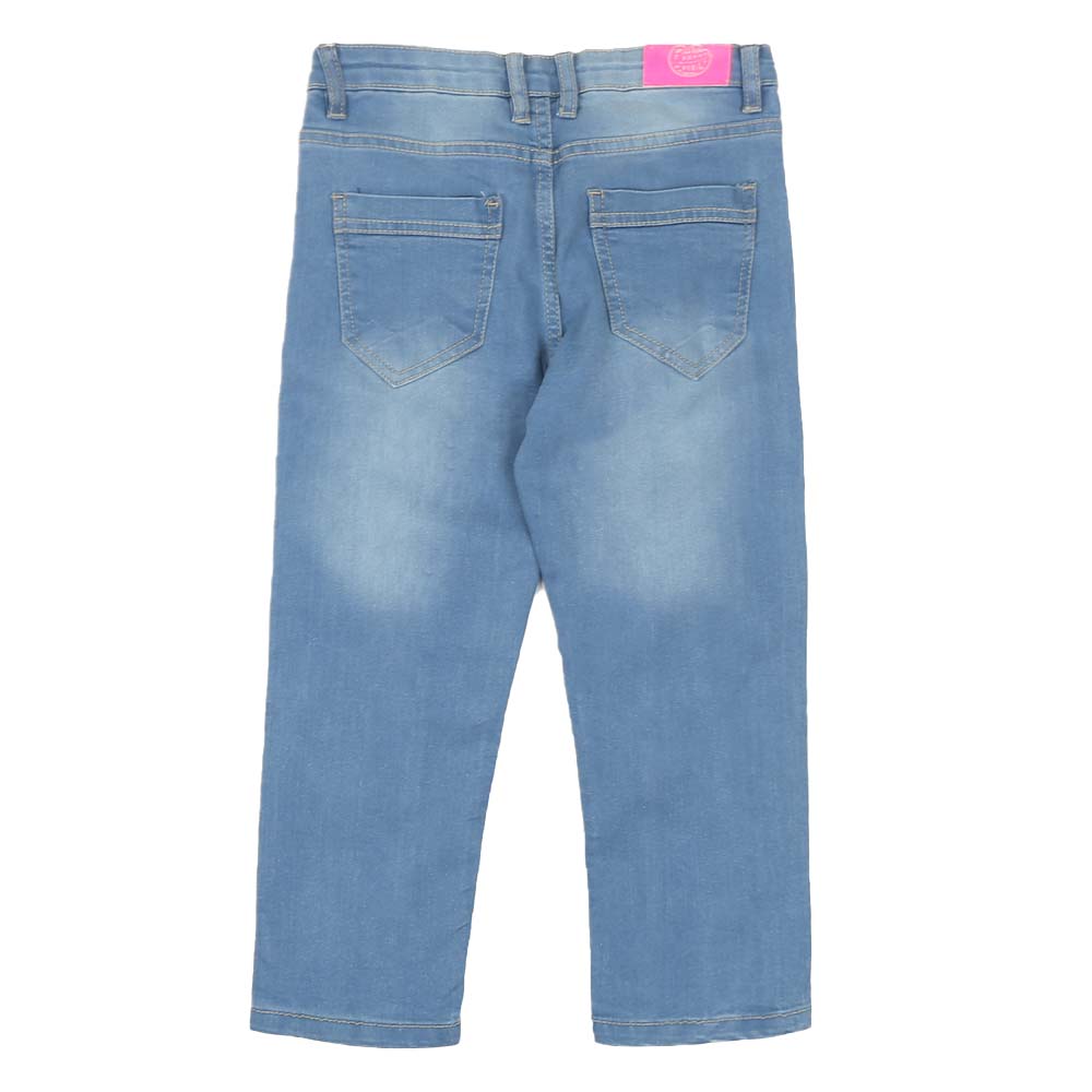 Girls Pant Denim - Light Blue