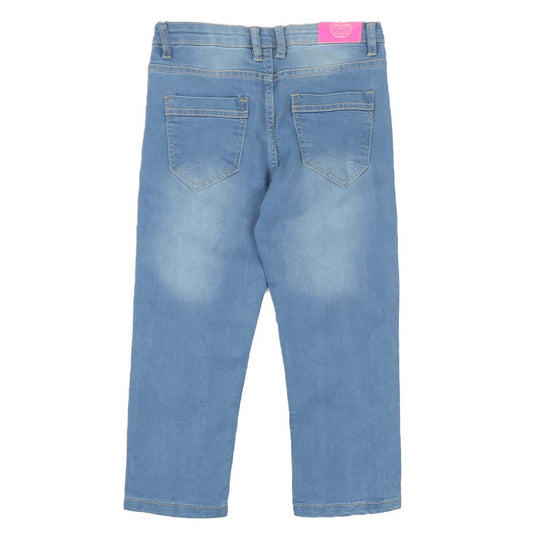 Girls Pant Denim - Light Blue