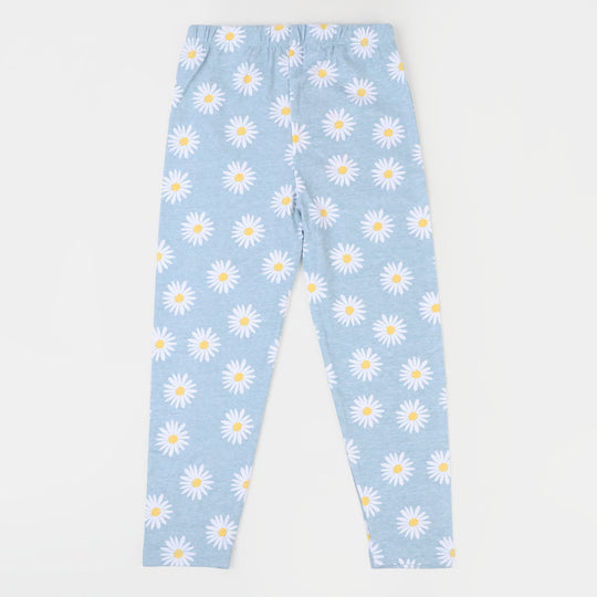 Girls Tights Daisy Flower - Star/L/B