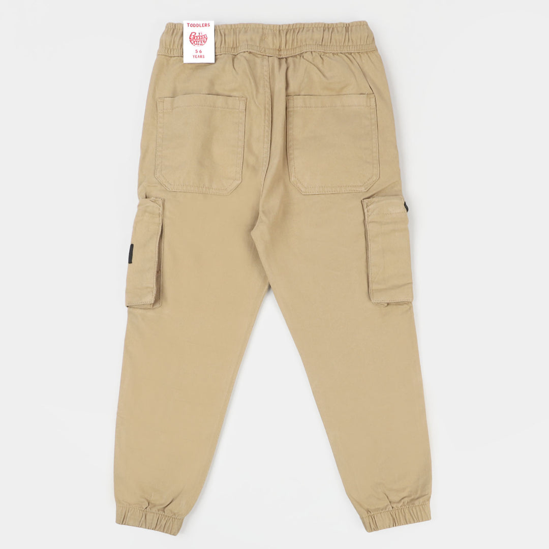 Boys Cotton Pant California Dreams - KHAKI