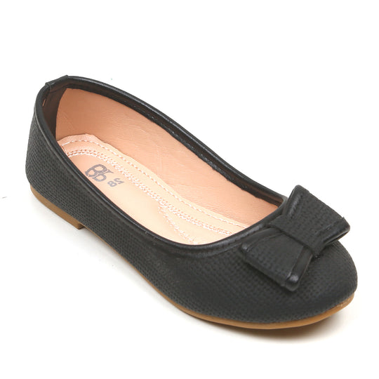 Girls Pump 910-16-BLACK