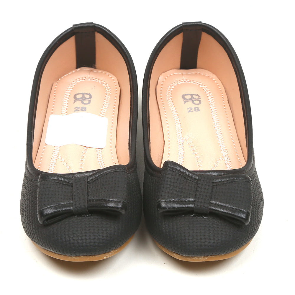 Girls Pump 910-16-BLACK