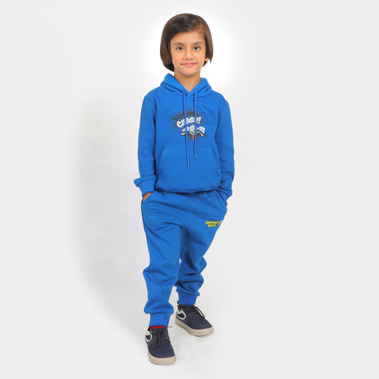 Boys 2 Pcs Suit Cartoon Character - Royal Blue