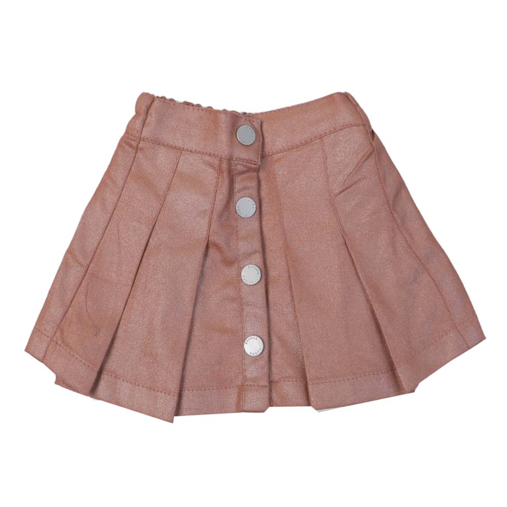 Infant Girls Skirt Coated F-Open - Brown