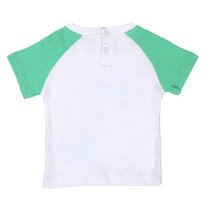 Infant Boys T-Shirt Joyful - White