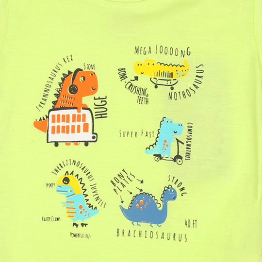 Infant Boys T-Shirt Mini Dino-S.Green