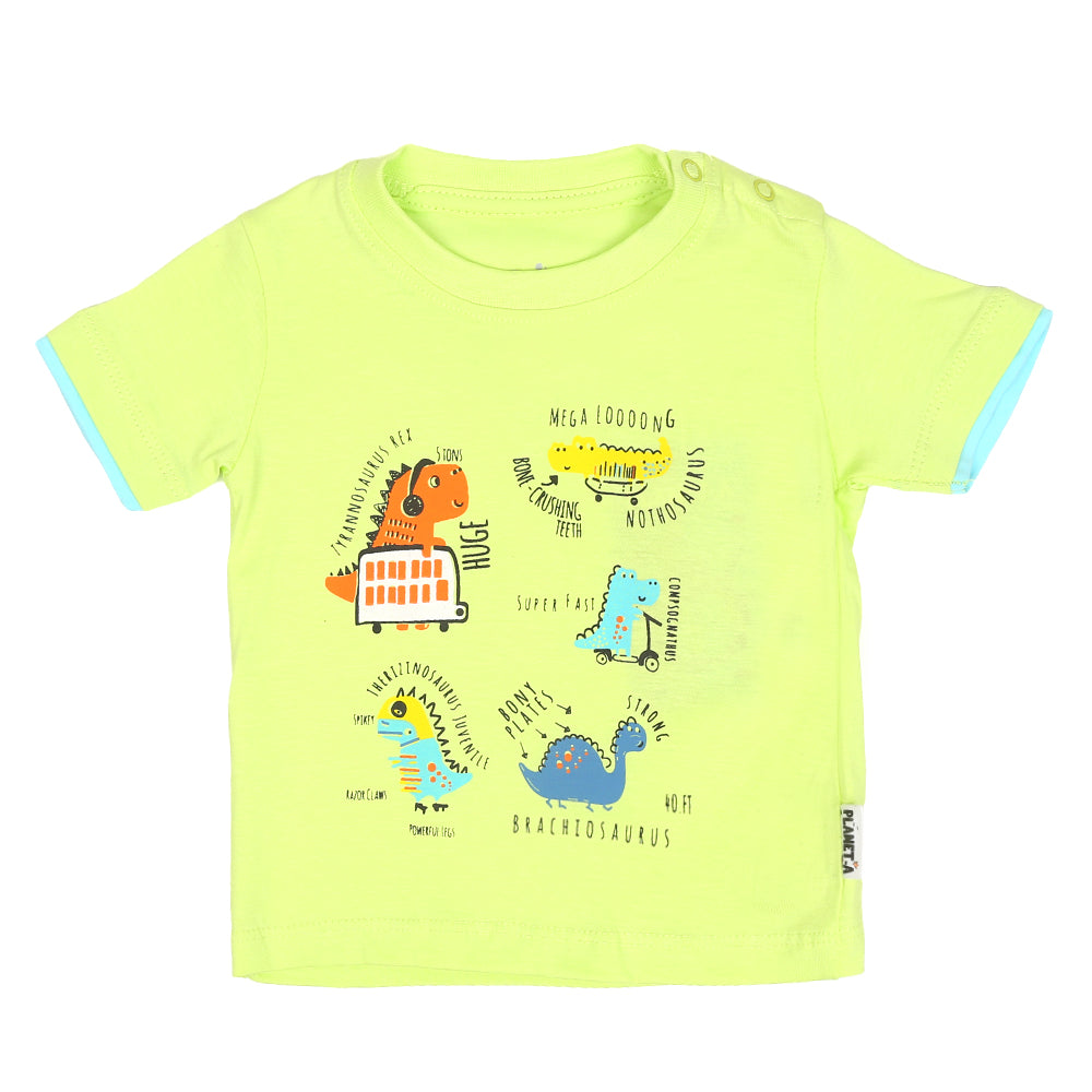 Infant Boys T-Shirt Mini Dino-S.Green