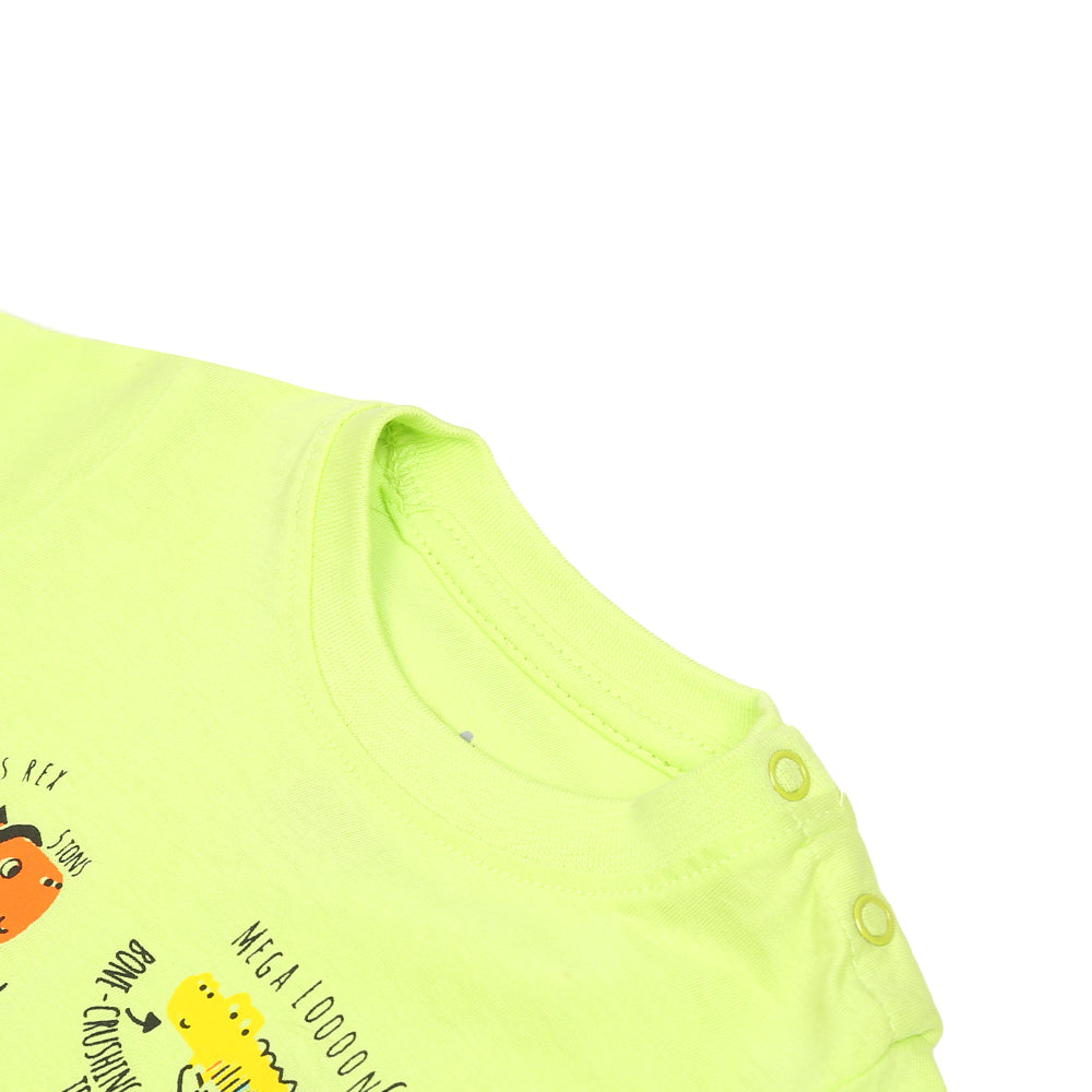 Infant Boys T-Shirt Mini Dino-S.Green