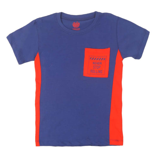 Boys T-Shirt Skater - Blue