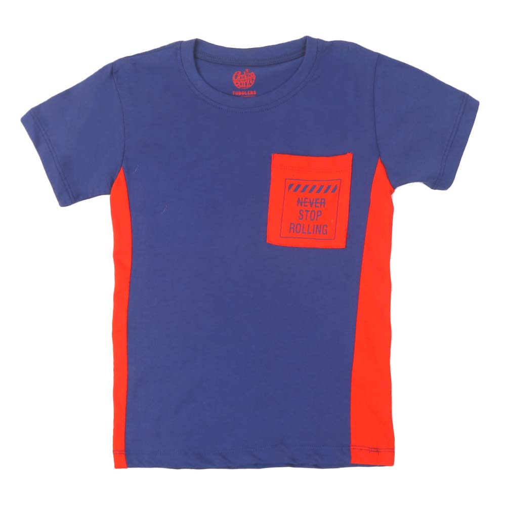 Boys T-Shirt Skater - Blue
