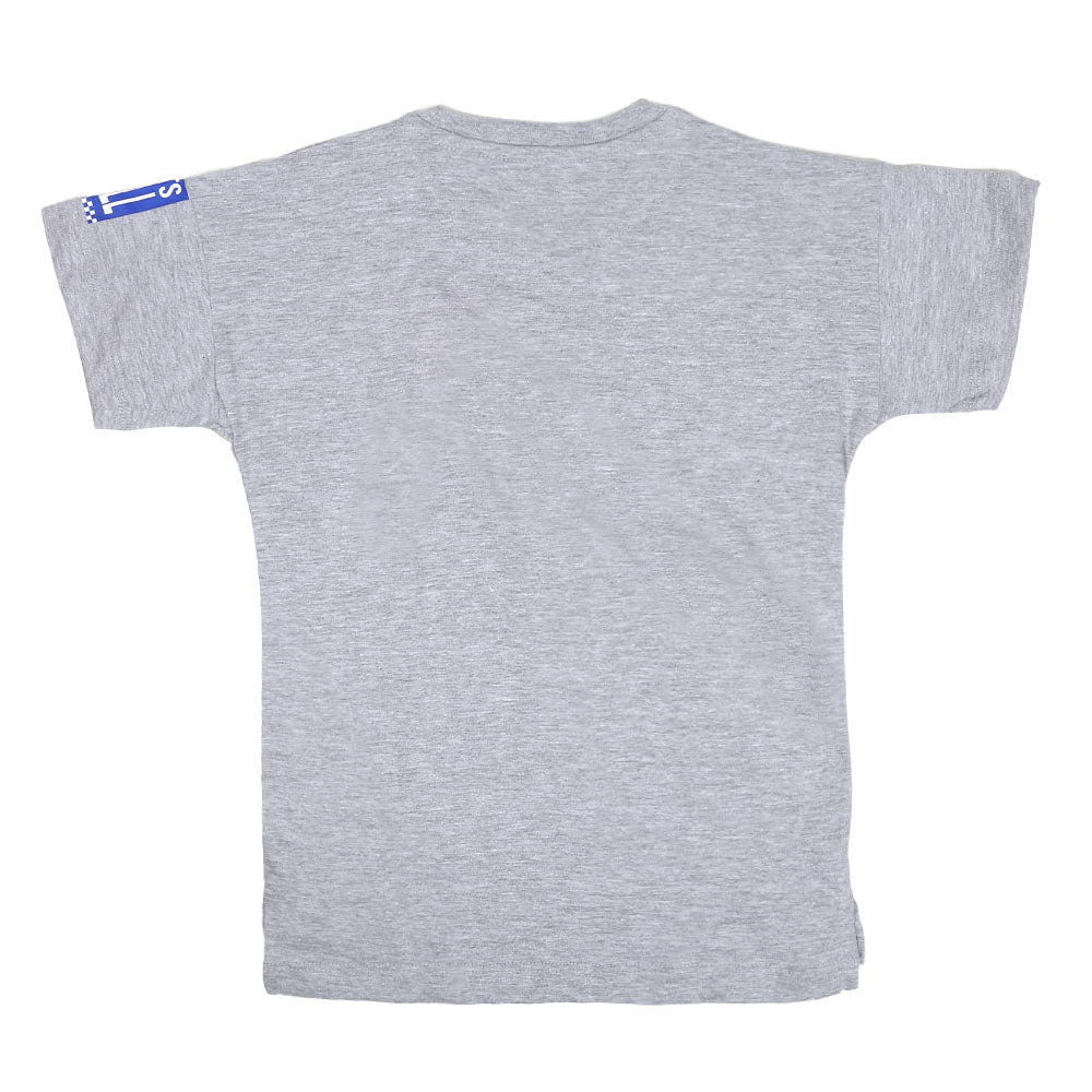 Boys T-Shirt Go Fast-H.grey