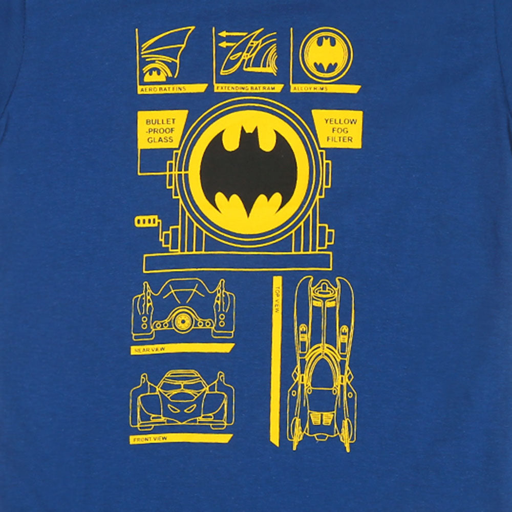 Boys T-shirt Batmobile-Navy Peony