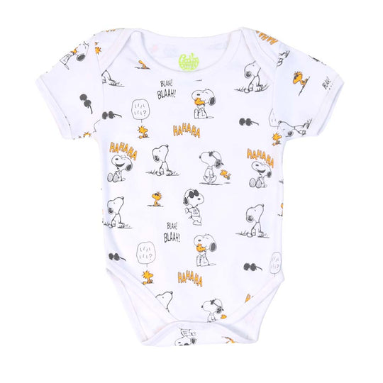 Unisex Romper Animals Aop - White