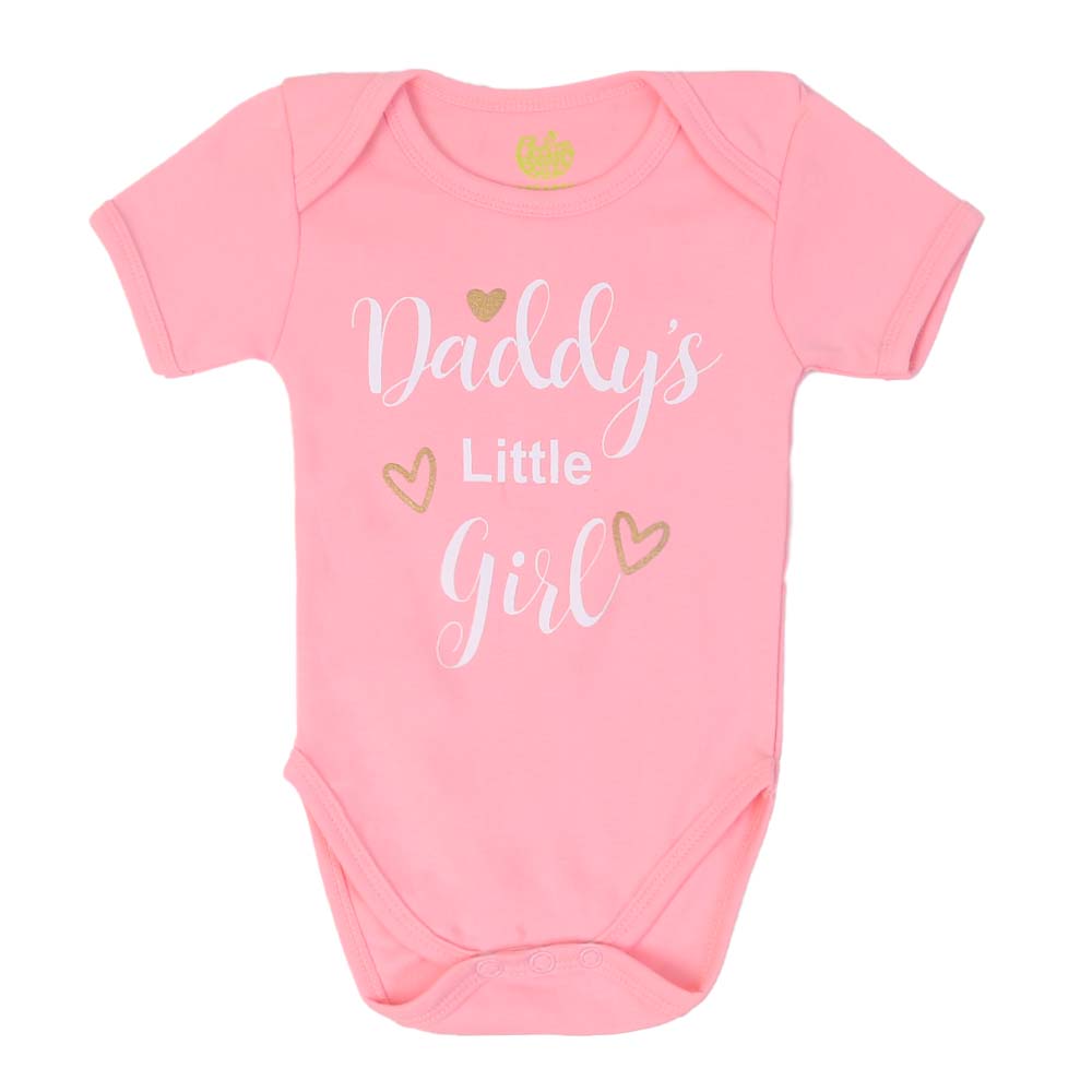 Unisex Romper Dady  - C.Pink