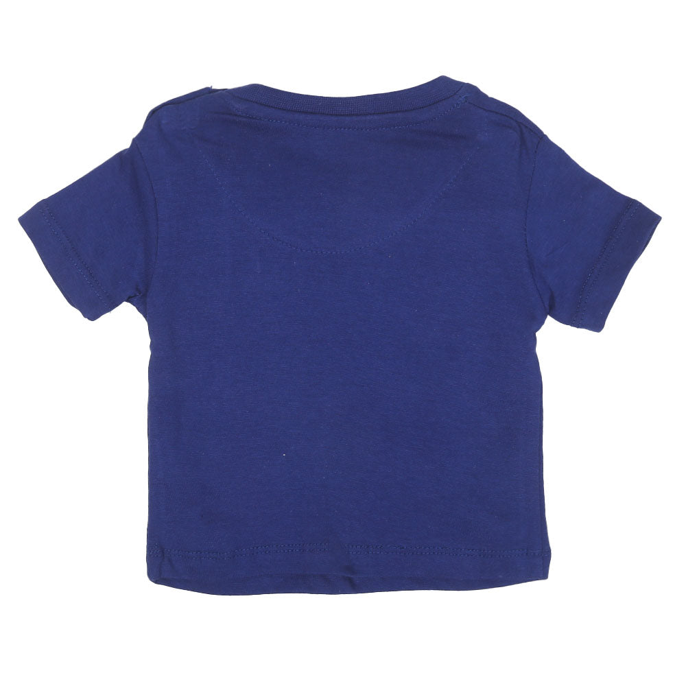 Infant Boys T-Shirt Super Hero-NAVY