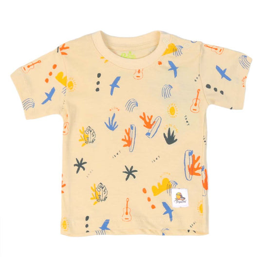 Infant Boys T-Shirt Stay Lost - Wood Ash