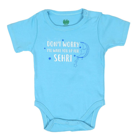 Infant Basic Romper Unisex Sehri - Sky Blue