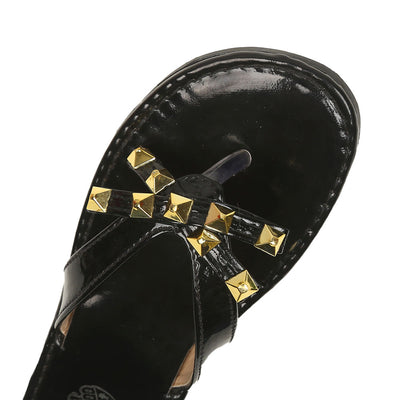 Girls Slipper 07-BLACK