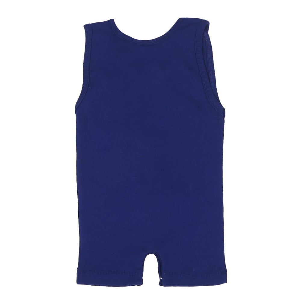 Infant Boys Knitted Romper Roar - NAVY