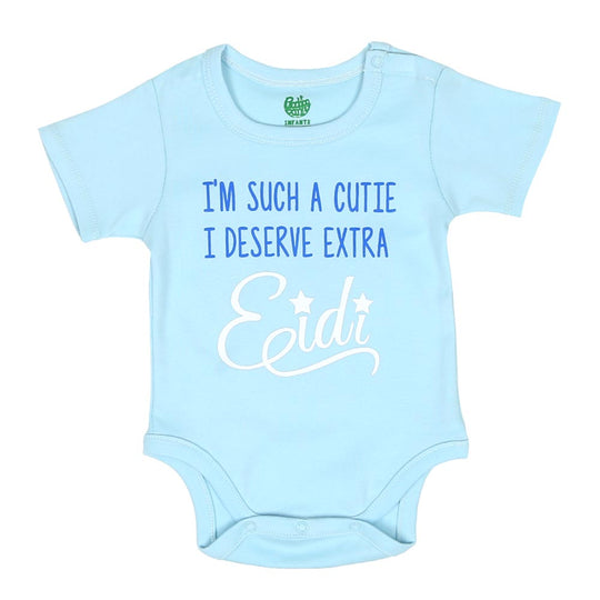 Infant Basic Romper Unisex Extra Eidi - Sky Blue