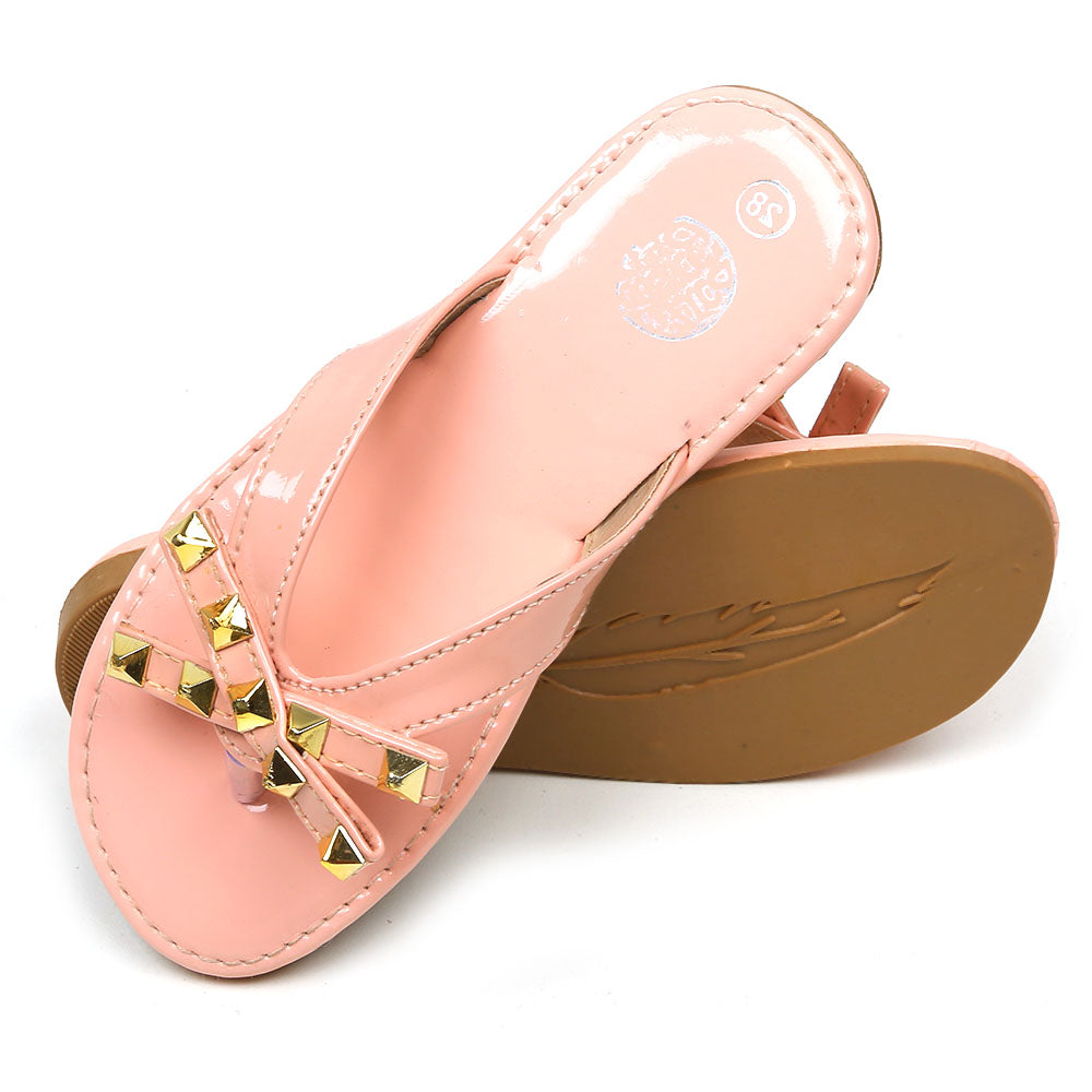 Girls Slippers Valentino 07-Pink