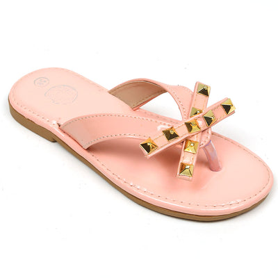 Girls Slippers Valentino 07-Pink