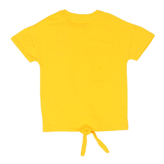 Girls T-Shirt Being Together - Yellow