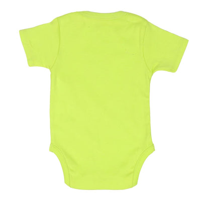 Infant Basic Romper Unisex First Eid - Acid Lime