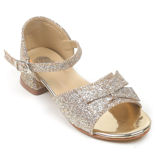 Girls Sandal Heels - Golden