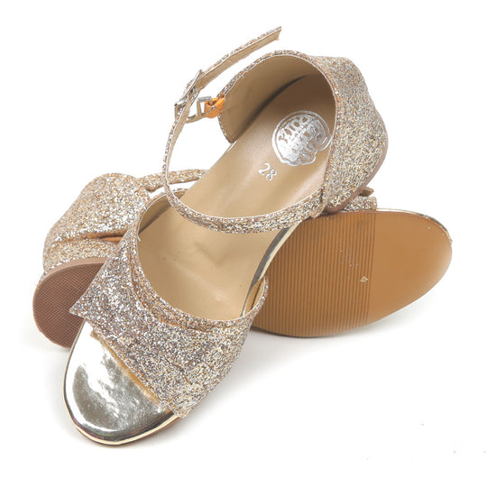 Girls Sandal Heels - Golden