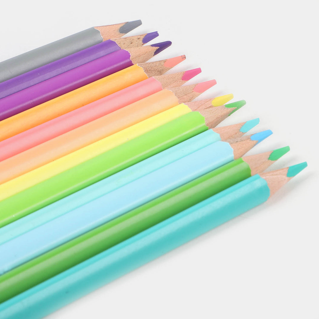 Pastel Color Pencil 12 Color | Multi