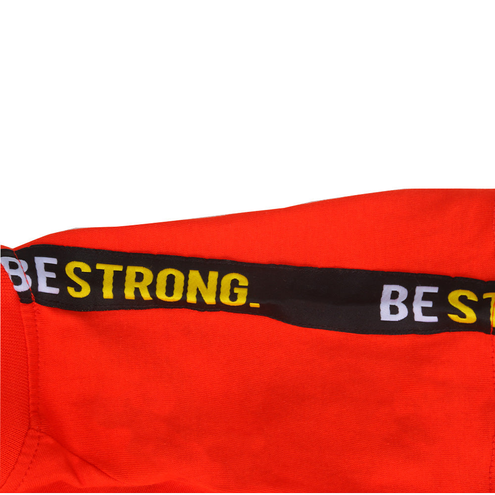 Boys T-Shirt H/S Be Fearless - Red