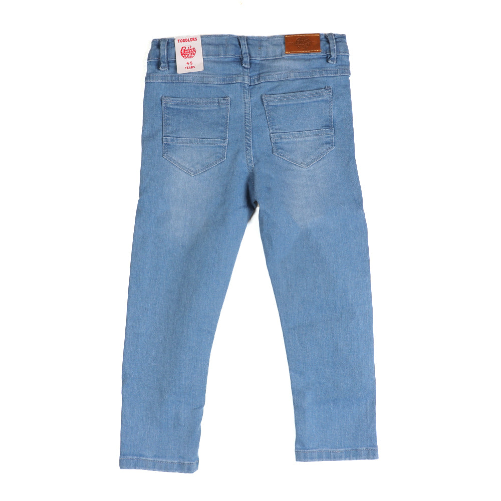 Denim Pant For Boys - Ice Blue