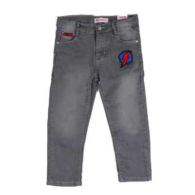 Infant Denim Pant For Boys - Grey