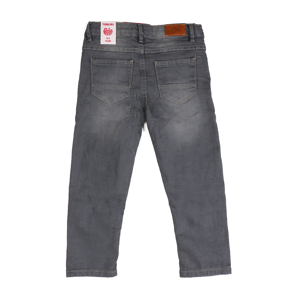 Infant Denim Pant For Boys - Grey