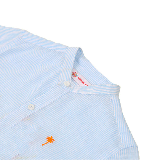 Boys Casual Shirt Sunny Mood - Blue Strip