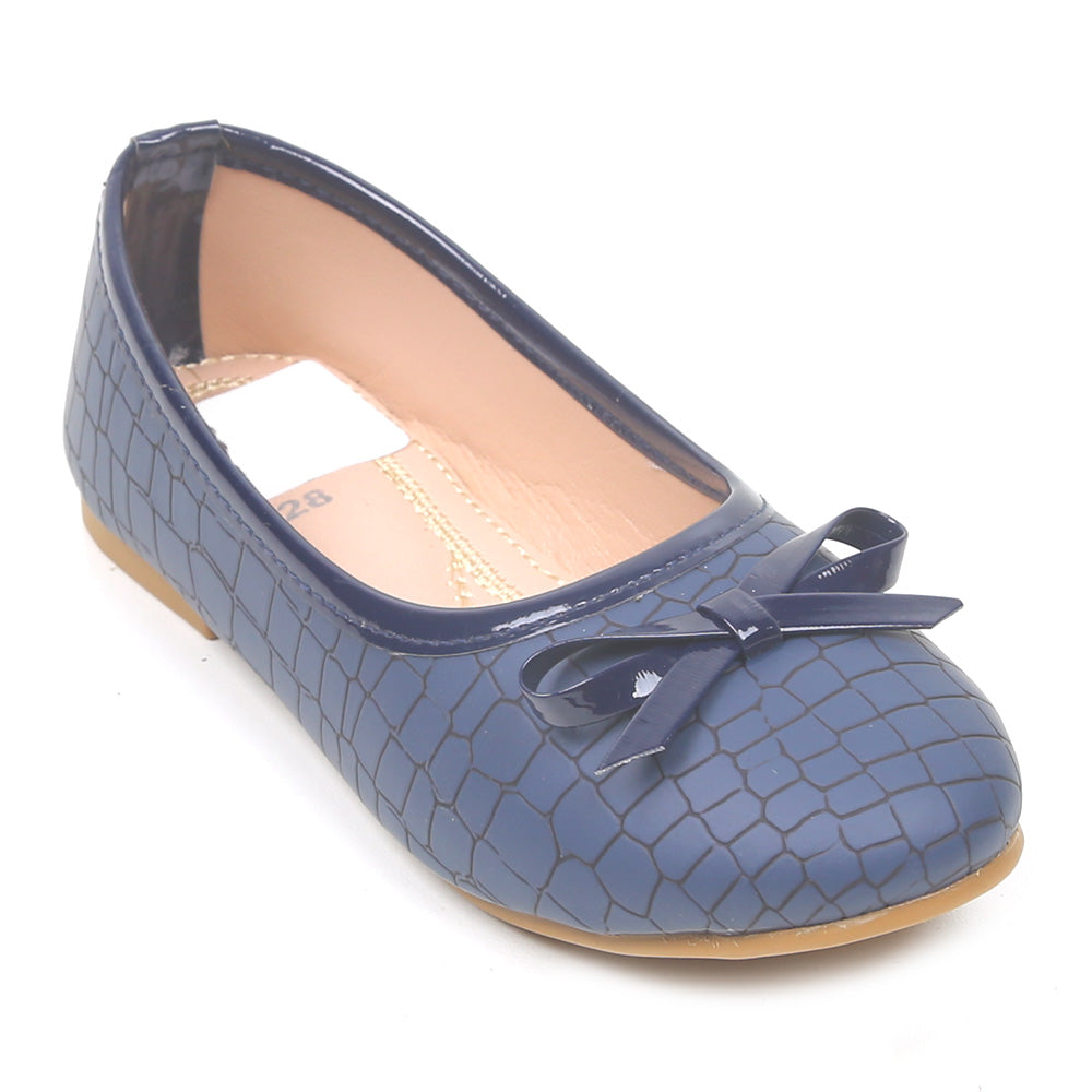 Girls Pumps 910-1 - Navy