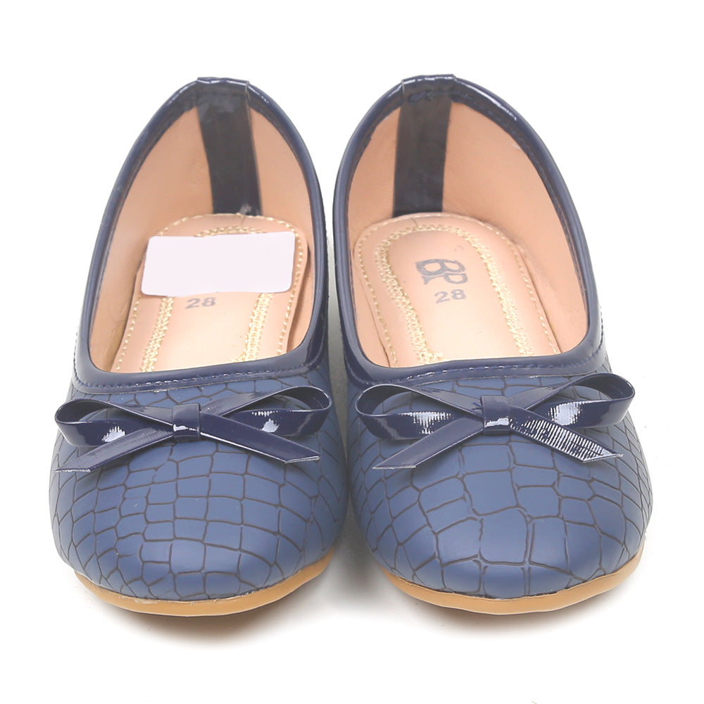 Girls Pumps 910-1 - Navy