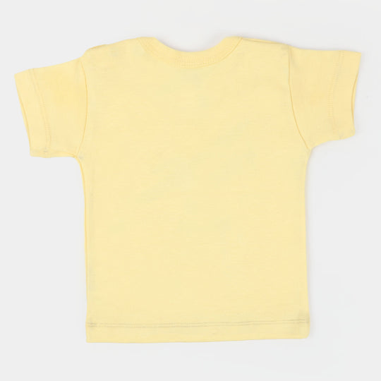 Boys T-Shirts Bon Voyage - Yellow