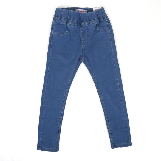 Girls Jegging Denim Yr - Mid Blue